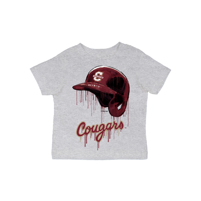  Charleston Cougars Vive La Fete Infant Short Sleeve T-Shirt - Gray